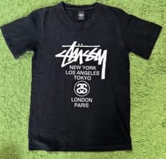 Stüssy ワールドツアーTシャツ　サイズS
