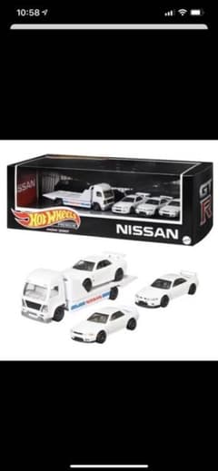 ホットウィール　NISSAN GT-Rのサムネイル