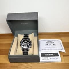 SEIKO SBTR013 クロノグラフ メンズ 腕時計 ブラックのサムネイル