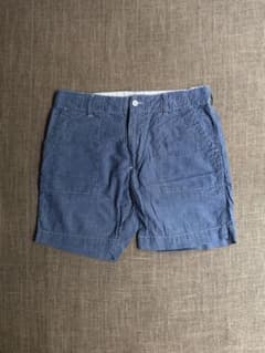 Engineered Garments ブルー シャンブレー ショートパンツ