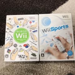期間限定値下げ！Wii スポーツ＆はじめてのWiiのサムネイル