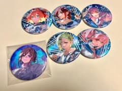 マクロスΔ 10周年展 手塚治虫記念館 オーロラ缶バッジ 5種 　おまけ付のサムネイル