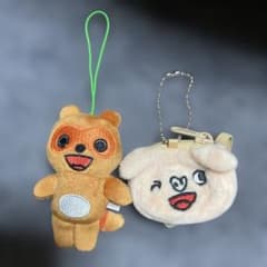 ノンタン　2点セット　たぬきさん　マスコット　ぶたさん　ミニリュック　新品未使用