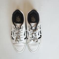 VANS ホワイト ブラック スニーカーのサムネイル