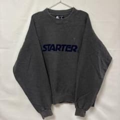 値下げ中　STARTER スウェット グレー Lサイズのサムネイル