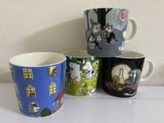 4つセット ムーミンマグ アラビアのサムネイル
