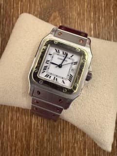 Cartier カルティエ サントス カレLMコンビ 1980年代製 永久保証付
