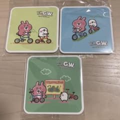 【即購入OK】カナヘイ　非売品　コースター　3個セットのサムネイル
