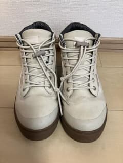 美品Danner ハイカットスニーカー　24.5cm 白系ベージュ　秋冬のサムネイル