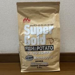 森乳 スーパーゴールド フィッシュ＆ポテト 子犬・成犬用 2.4kg - メルカリ