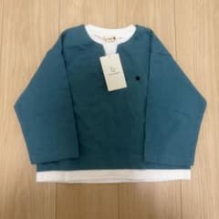 【タグ付き】branshes 重ね着風 長袖Tシャツ 100のサムネイル