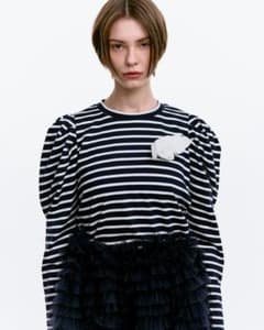 Bibiy. ROSETTE BORDER TOP - メルカリ