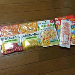 離乳食  4食分のサムネイル