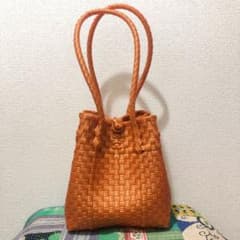 ビニールバック プラカゴ メルカド メケアリ オレンジのサムネイル