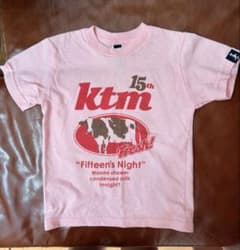 kids用 ktm 15th Anniversary Tシャツ ケツメイシのサムネイル