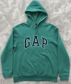 GAP グリーン パーカー oldgap y2k 古着　Mのサムネイル