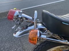 【みち】cb250t cb400tホーク バブ 純正フェンダーテールセット ホーク バブ CB250T CB400T リアフェンダー サンパチテール 新品