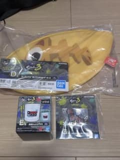 이치방쿠지 스플라툰 3D상 E상 G상 세트