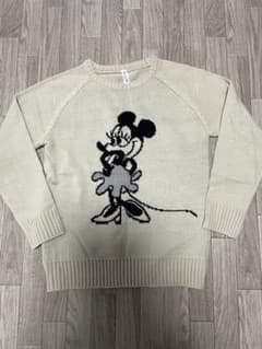 Disney ミニーマウス セーター M ベージュのサムネイル