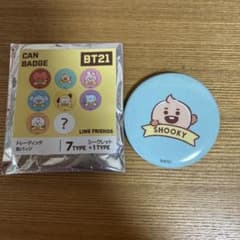 BT21 ショッキー 缶バッジのサムネイル