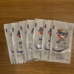 液体洗剤Attack ZERO 個包装 7袋のサムネイル