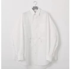 美品 FUMITO GANRYU unisexオーバーサイズシャツ ホワイト 1 - メルカリ
