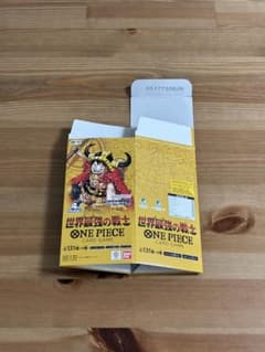 ONE PIECEカードゲーム 世界最強の戦士の空箱 - メルカリ