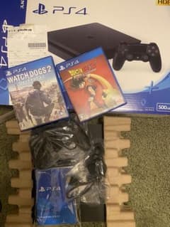 ps4本体　ソフト2本付き　コントローラー1個のサムネイル