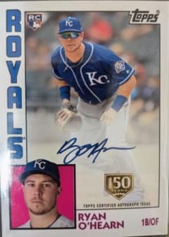 2019 Topps ライアン・オハーン 直筆サインカードのサムネイル