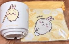 ちいかわ くら寿司 湯呑み 巾着　うさぎのサムネイル
