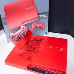 けい様専用PS3 320GB スカーレット・レッド 箱あり  美品 ジャンク品のサムネイル