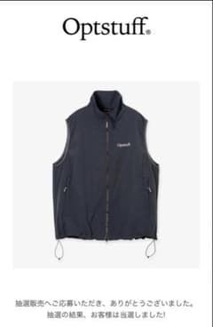 未開封 OPTSTUFF CREATOR'S VEST (D.NAVY) XLのサムネイル