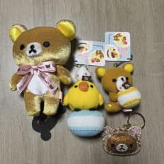 리락쿠마 어뮤즈먼트 상품 4점 세트 키이로이트리
