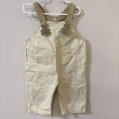 くまボタン サロペット カバーオール ベビー服