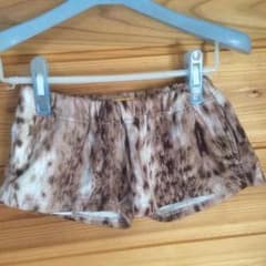 HALFMAN LOMANTICS レディース ショーパン ヒョウ柄 XSのサムネイル