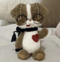 僕のチャーミングポイント 犬 ワンワン テディベア 海外作家様