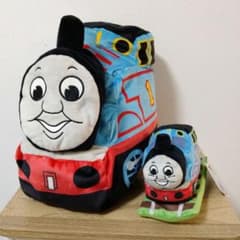 タグ付　きかんしゃトーマスBIGぬいぐるみ　線路と一緒ぬいぐるみ　2点