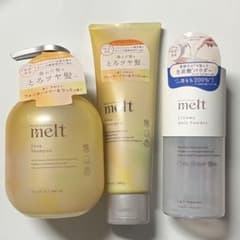 メルト ディープシャンプー＆ディープトリートメント クリーミーメルトパウダー付 新品 melt ディープシャンプー&トリートメント&クリーミーメルト