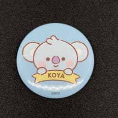 BT21 KOYA 원형 캔 배지 코야 BTS
