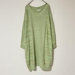 ensuite Renown knit dress, knee-length, 100% cotton, size L