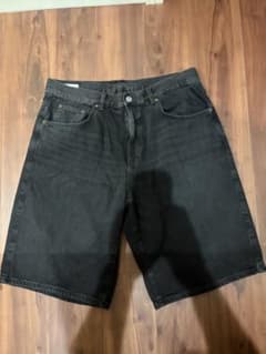 ZARA デニムショートパンツ ジョーツ ブラック XLのサムネイル