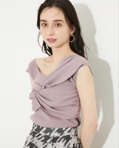 rienda アシンメトリークロストップスのサムネイル