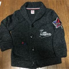 厚手のカーディガン 110のサムネイル