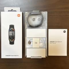 【数回使用済み】Xiaomi Smart Band 10 本体 ブラックのサムネイル