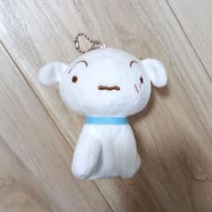 크레용 신짱 시로 봉제인형 마스코트 키체인