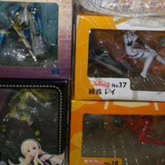 スケールフィギュア5体セット エヴァ 闘神都市 ボカロのサムネイル