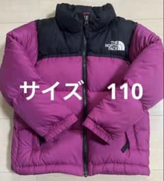 THE NORTH FACE ヌプシ 110サイズ ピンク　ブラックのサムネイル