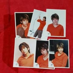 貴重！嵐ロゴ二宮和也公式写真６枚セットのサムネイル