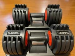 可変式ダンベル Max25kg×2のサムネイル