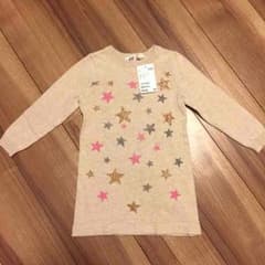 ★♡あゆみmama♡様お取り置き★H&M★92★星柄ワンピースのサムネイル